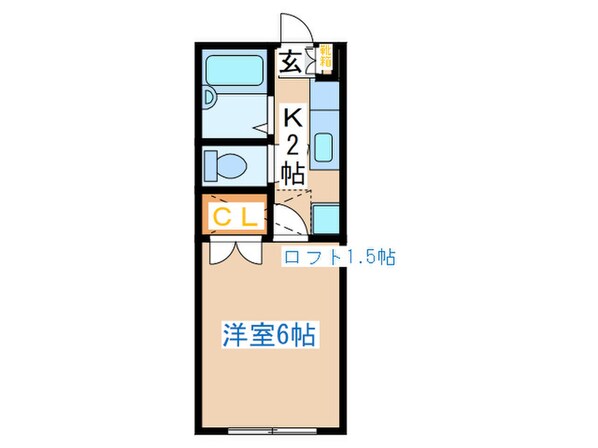 ロフトハウス吹上Ⅰの物件間取画像